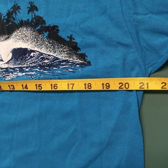 Vintage Design T's Hawaii Sailing Single stitch T-shirt - Picture 6 of 8